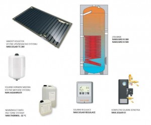 Solární sestava IVAR.KIT SOLAR 2V-300, 4V-500