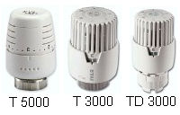 Termostatická kapalinová hlavice IVAR.T 5000, IVAR.T 3000, IVAR.TD 3000
