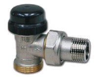 Termostatický ventil rohový dvouregulační IVAR.VS 2104 N, IVAR.VS 2106 N